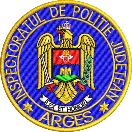 Emblema INSPECTORATUL DE POLITIE JUDETEAN ARGES